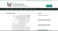 Desktop Screenshot of iugm.es