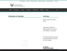Tablet Screenshot of iugm.es